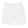 Short Molletonné Blanc Brodé Homme – Shapeit